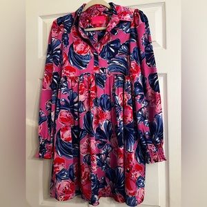 Lilly Pulitzer Arlie Dress XXS Holidaze Print